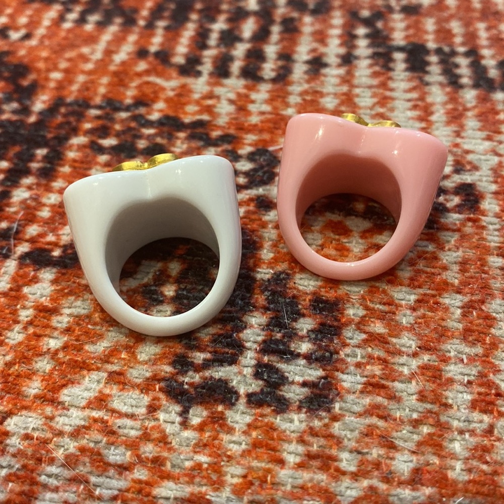 Notte Jewelry Flower Puff Jumbo Ring - Picture 8 of 8